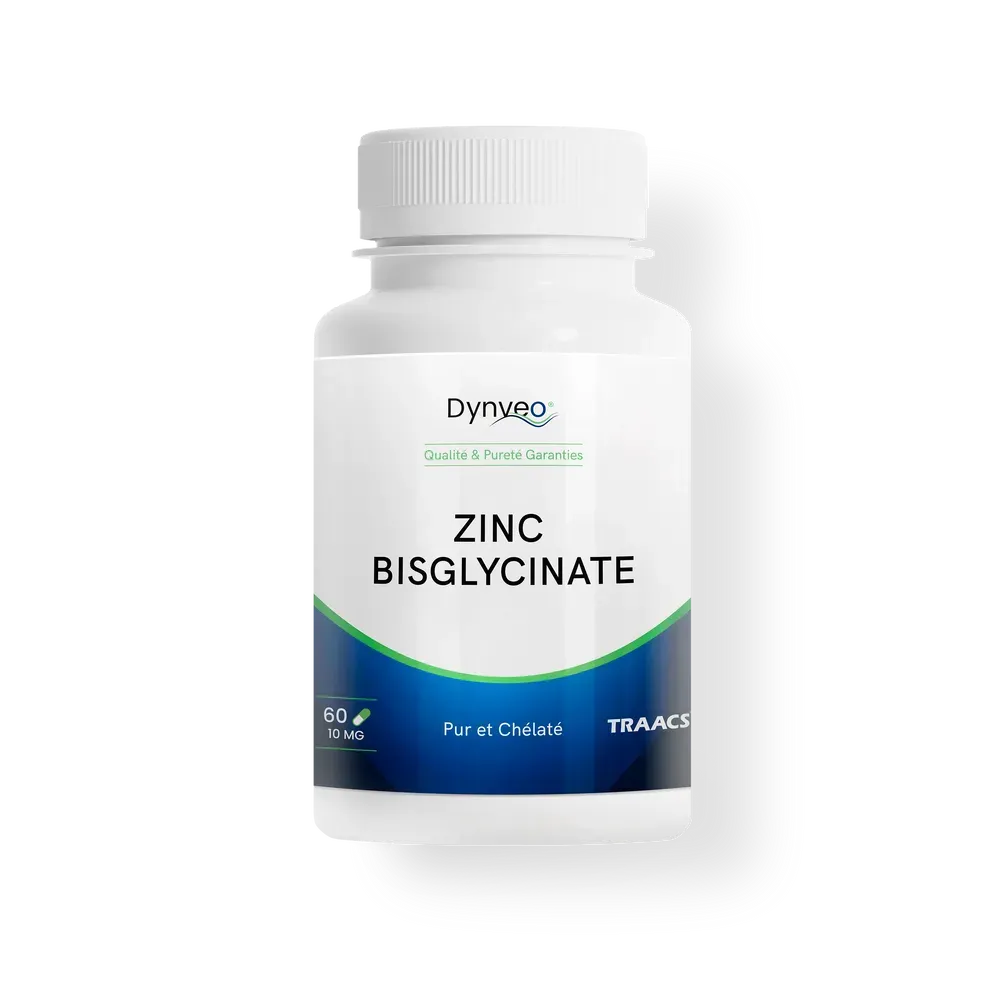 Flacon de Zinc Bisglycinate Dynveo