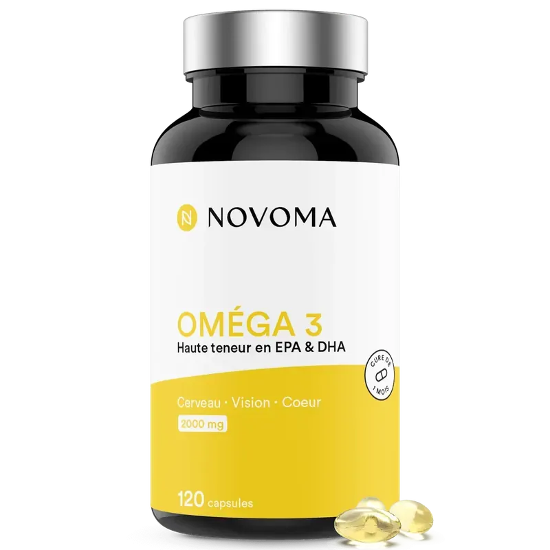Flacon d'Oméga 3 Novoma