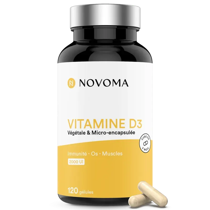 Flacon de Vitamine D3 Novoma