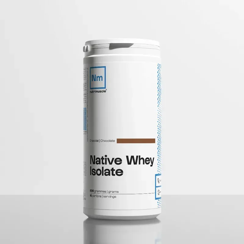 Pot de Whey Native Isolate Nutrimuscle