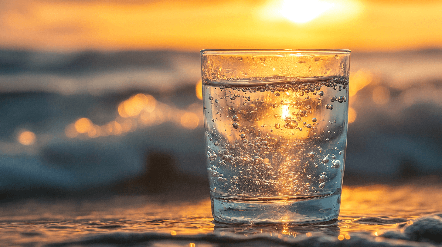 une verre de magnésium b6